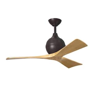 Irene-3 42 in. 6 Fan Speeds Ceiling Fan in Bronze with Remote and Wall Control Included