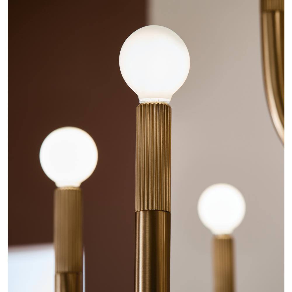 Champagne Bronze 15-Light Candle Style Chandelier