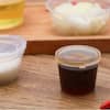 Alaeseje 100 Piece Disposable Plastic Pudding/Yogurt/Jelly Containers