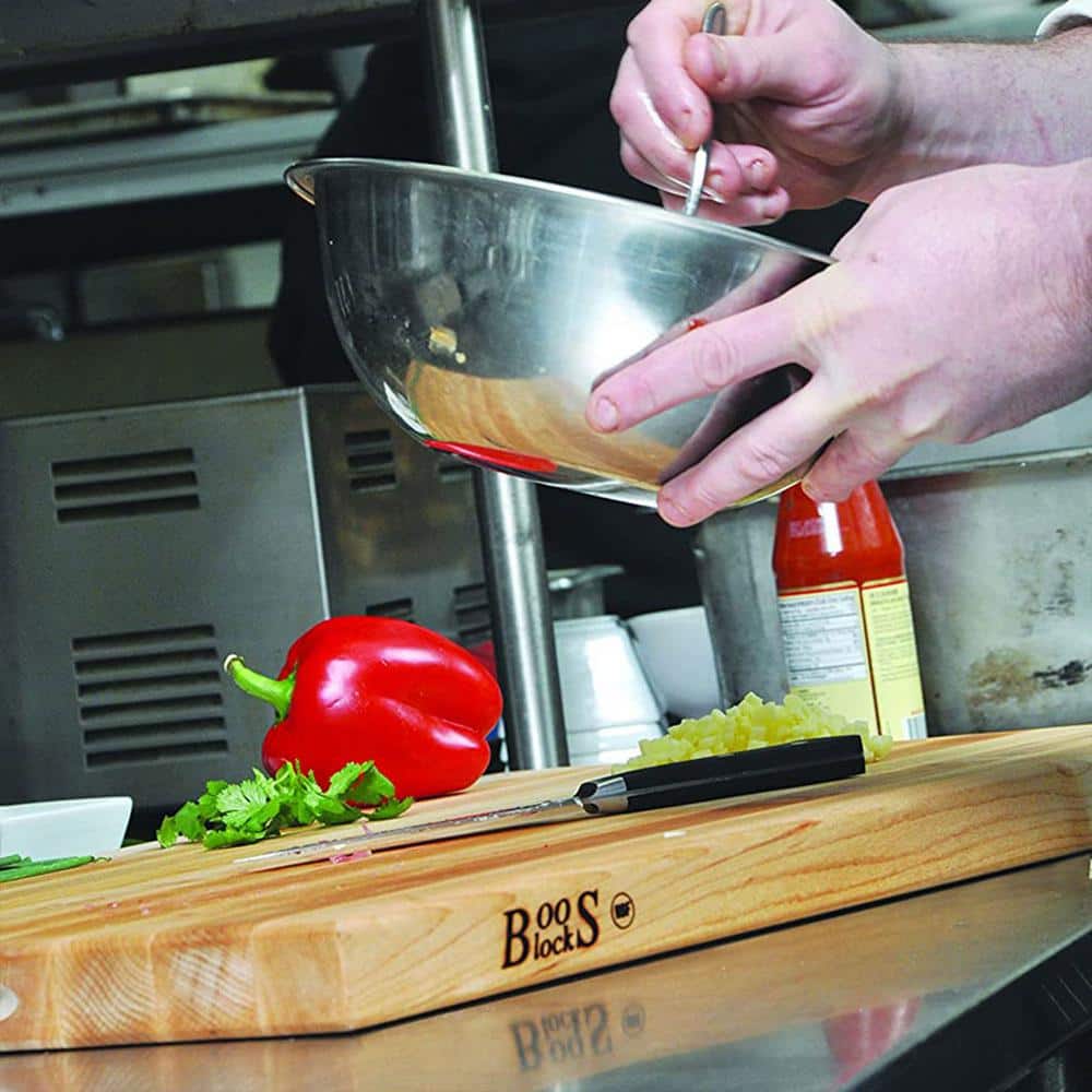 Large Maple Wood Reversible Cutting Board, 24" x 18"