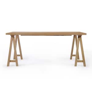 Sabine 1-Piece Natural Oak Dining Table