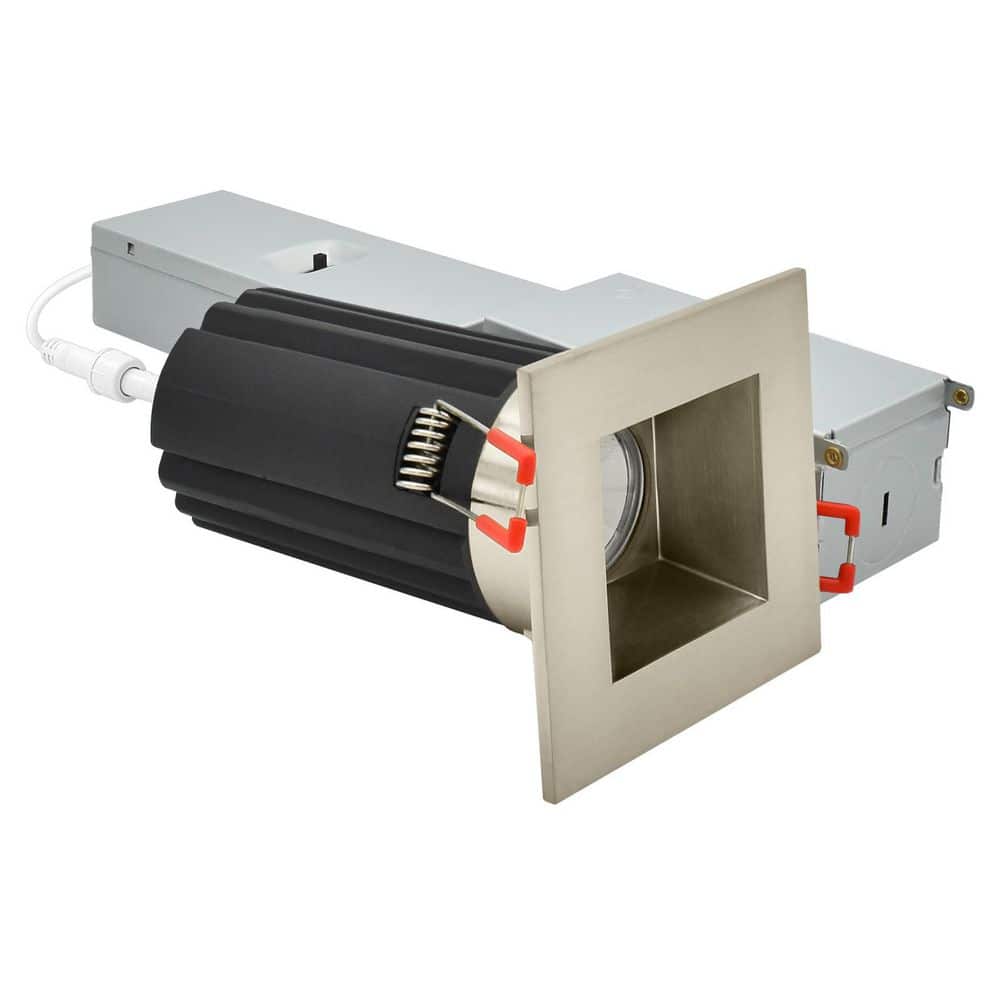 2 In. Integrated LED Regressed Light with Square Brushed Nickel Trim, 5CCT, Dimmable, 14/20W, 60°, 1200/1700LM, 277V price history on PriceWatchPro