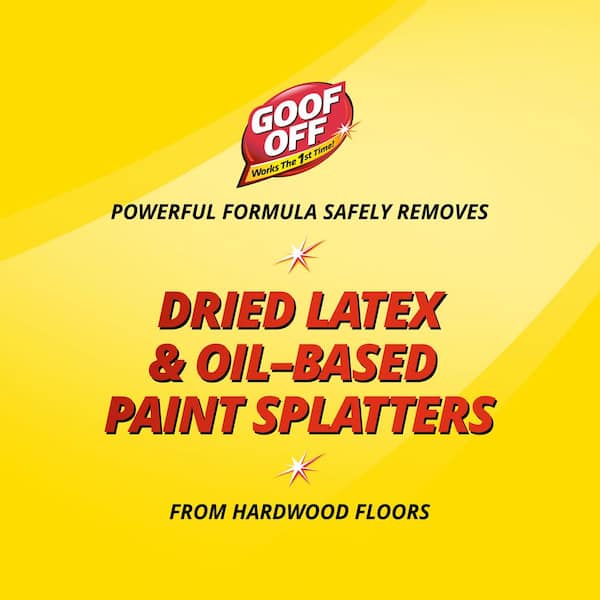 Goof Off 8 oz. Paint Remover for Clothes - Removes Wet or Dried Latex Paint  FG920 - The Home Depot