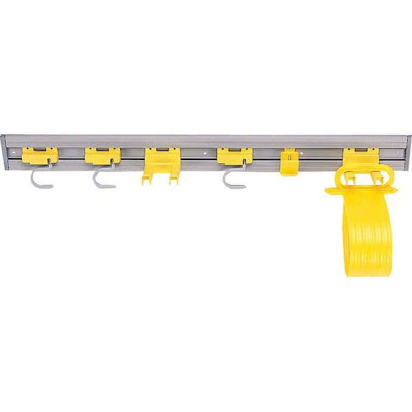 34 in. PVC Closet Organizer/Tool Holder