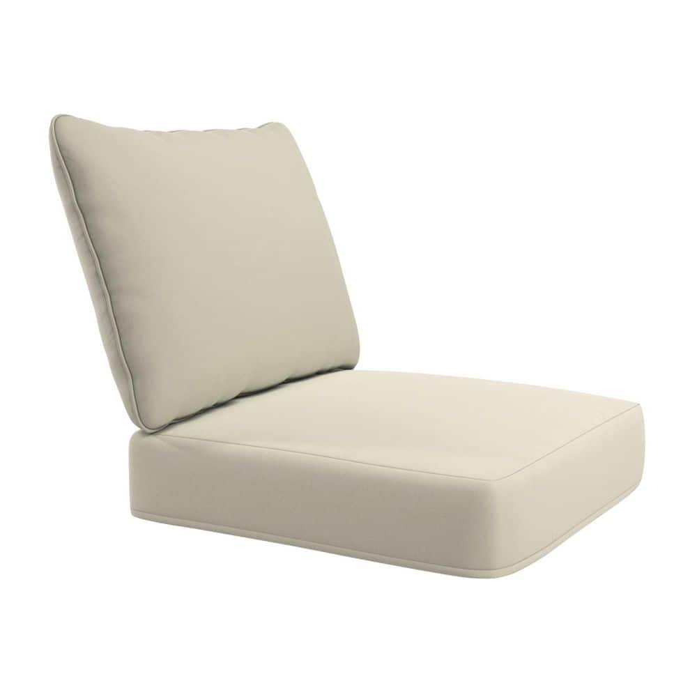 Deep Seat Cushion Set with Sunbrella Fabric and Dual-Layer Foam Core, 24 x 48 in. Canvas price history on PriceWatchPro
