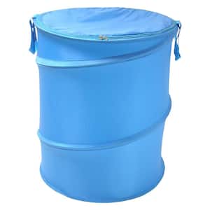 The Original Bongo Bag Sail Blue Collapsible Polyester Hamper with Lid
