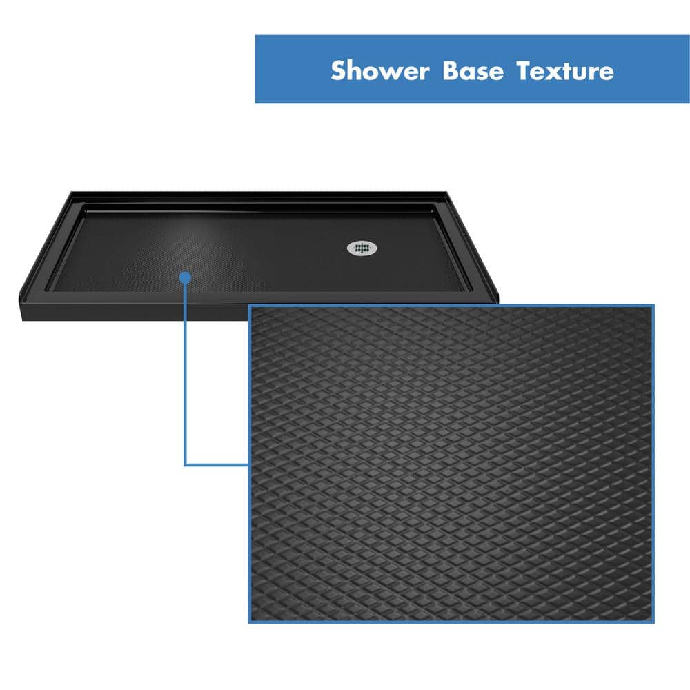 Duet 60" Frameless Sliding Shower Door with Clear Glass