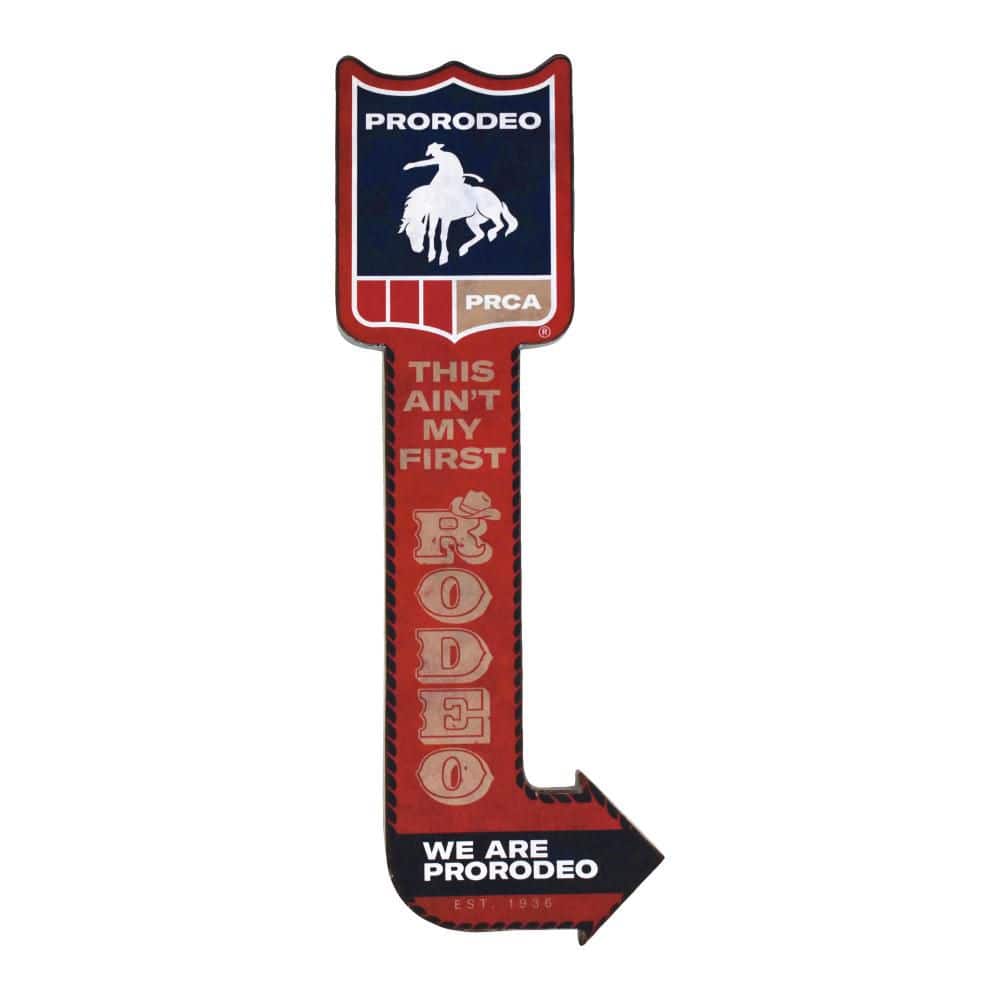 First Rodeo Signage American Art Decor Arrow-Shaped
