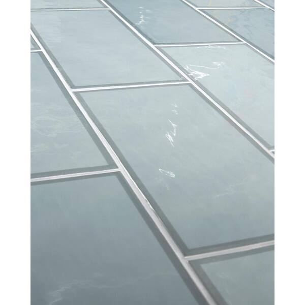 Ivy Hill Tile Siene 2-Tone Steel Blue 5 in. x 10 in. Ceramic