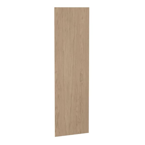 Sinclair 11.25 in. W x 42 in. H x 0.1875 in. D Wall Flush End Panel in Light Oak