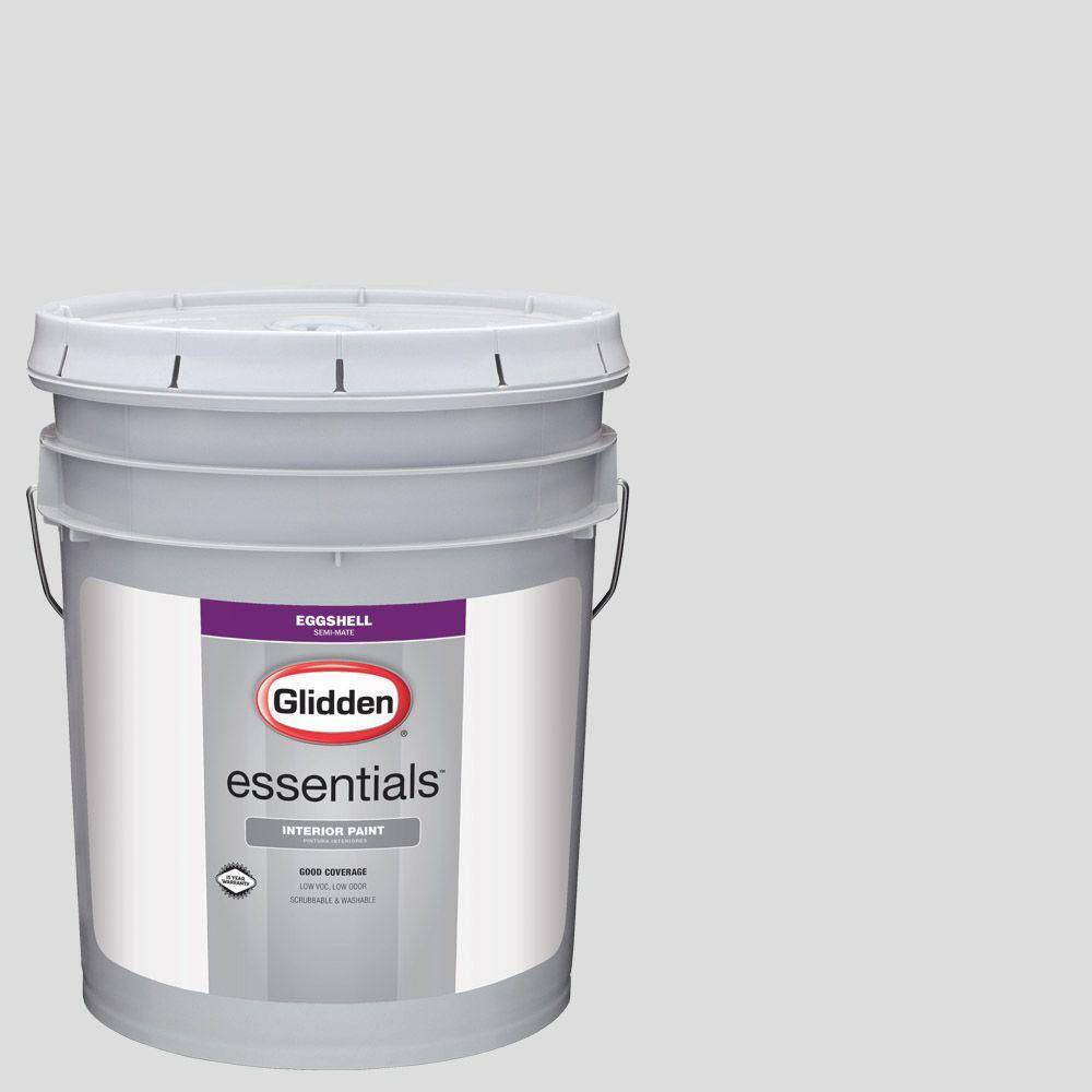 Glidden Essentials 5 gal. #HDGCN36U North Beach Eggshell Interior Paint ...