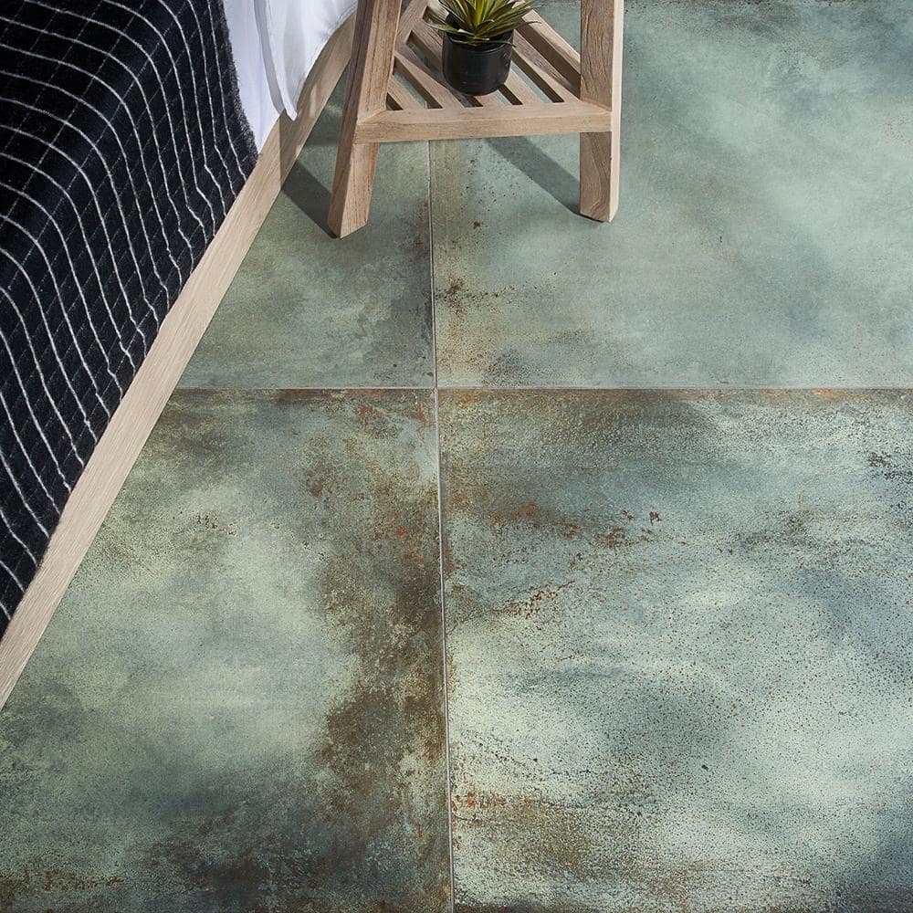 Angela Harris Aquamarine Matte Porcelain Large Format Tile