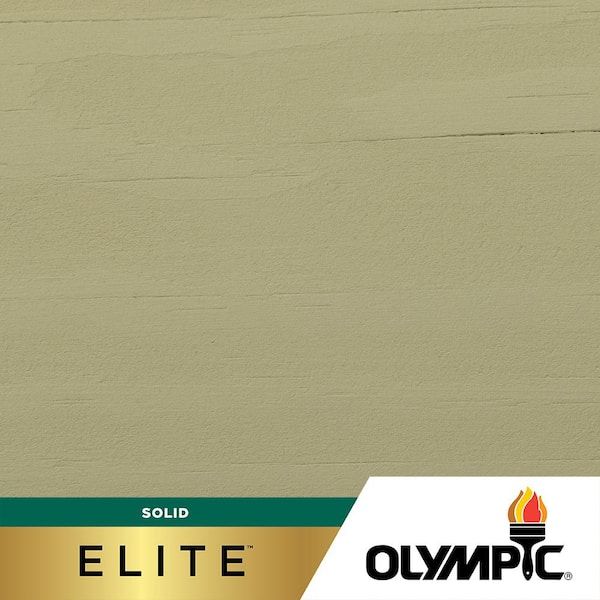 Olympic Elite 1 gal. Eucalyptus SC-1031 Solid Advanced Exterior Stain and Sealant in One