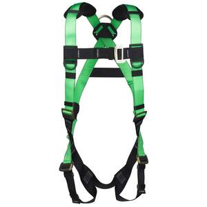 Premium Adjustable Fall Protection Safety Harness (D-Ring)