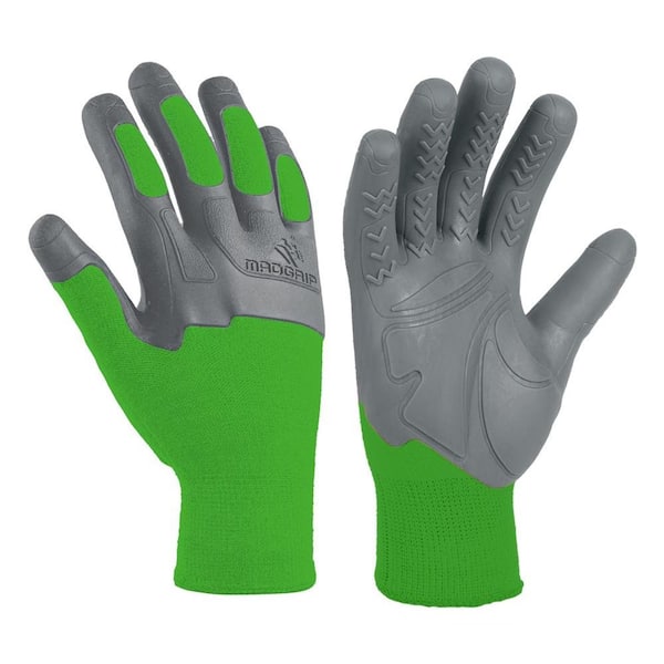 Mad Grip Pro Palm Knuckler Performance Large/X-Large Work Glove with Grip Injection Technology