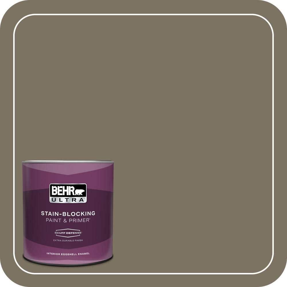 1 qt. #N320-6A Ash Brown Extra Durable Eggshell Enamel Interior Paint and Primer price history on PriceWatchPro