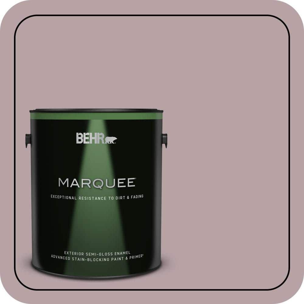 1 gal. #100F-4 Dark Lilac Semi-Gloss Enamel Exterior Paint & Primer price history on PriceWatchPro