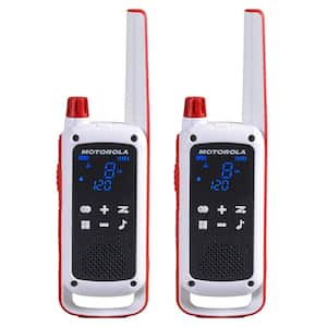 Talkabout T478 35 Mile Range Rechargeable Red Cross Emergency Preparedness 2-Way Radios with Charger
