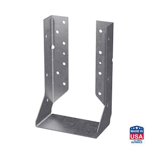 HUCQ Heavy Face-Mount Concealed-Flange Joist Hanger for 6x10 Nominal Lumber with Screws