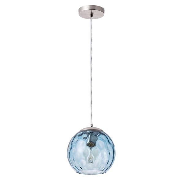 Aiwen 40 Watt 1 Light Contemporary Shaded Nickel Pendant Light With   Nickel Pendant Lights P Nw Pl3335 64 600 