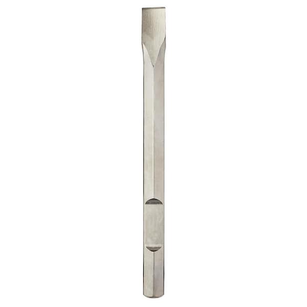 Thinset Removal Bit 4 in. x 16 in. Scaling Chisel for Use in 1-1/8 in. Hex