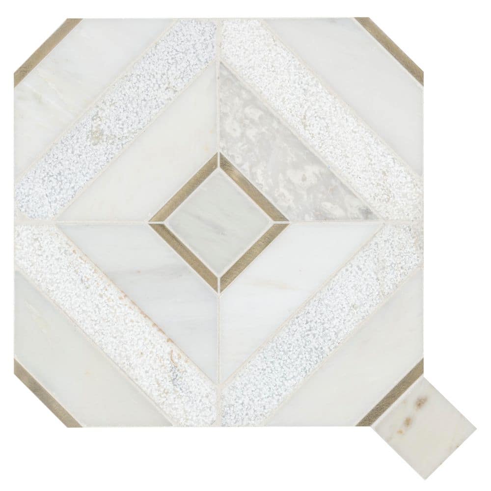 tile’sさん専用 MSI Take Home Tile Sample-Verona Gold Pattern 4 in. x 4 in