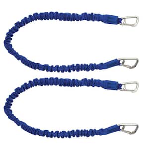 BoatTector RV/Marine High-Strength Dock and Storage Bungee Value 2-Pack - 12", Blue
