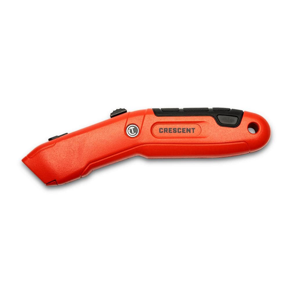 Crescent 7.5 in. Auto-Retracting Safety Utility Knife CTKAR - The Home ...