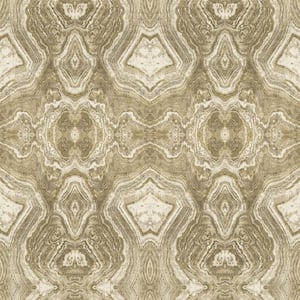 Mineral Springs Sandrift Abstract Vinyl Peel and Stick Wallpaper Roll ( Covers 30.75 sq. ft. )