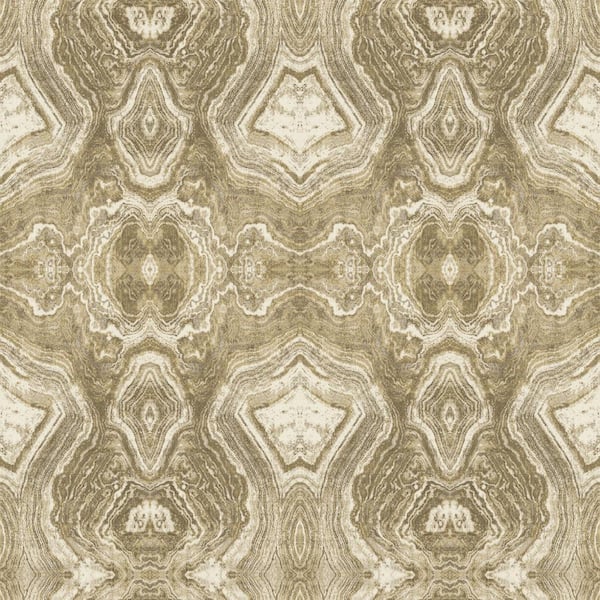 SURFACE STYLE Mineral Springs Sandrift Abstract Vinyl Peel and Stick Wallpaper Roll ( Covers 30.75 sq. ft. )