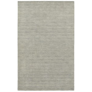 Aiden Grey/Grey 5 ft. x 8 ft. Solid Area Rug