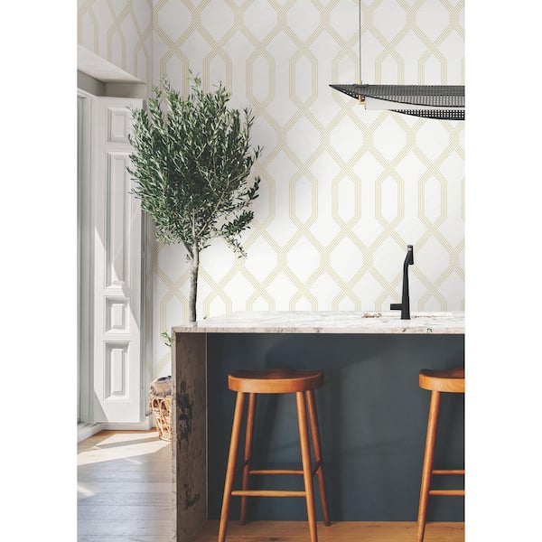 Palisade Yellow Wallpaper