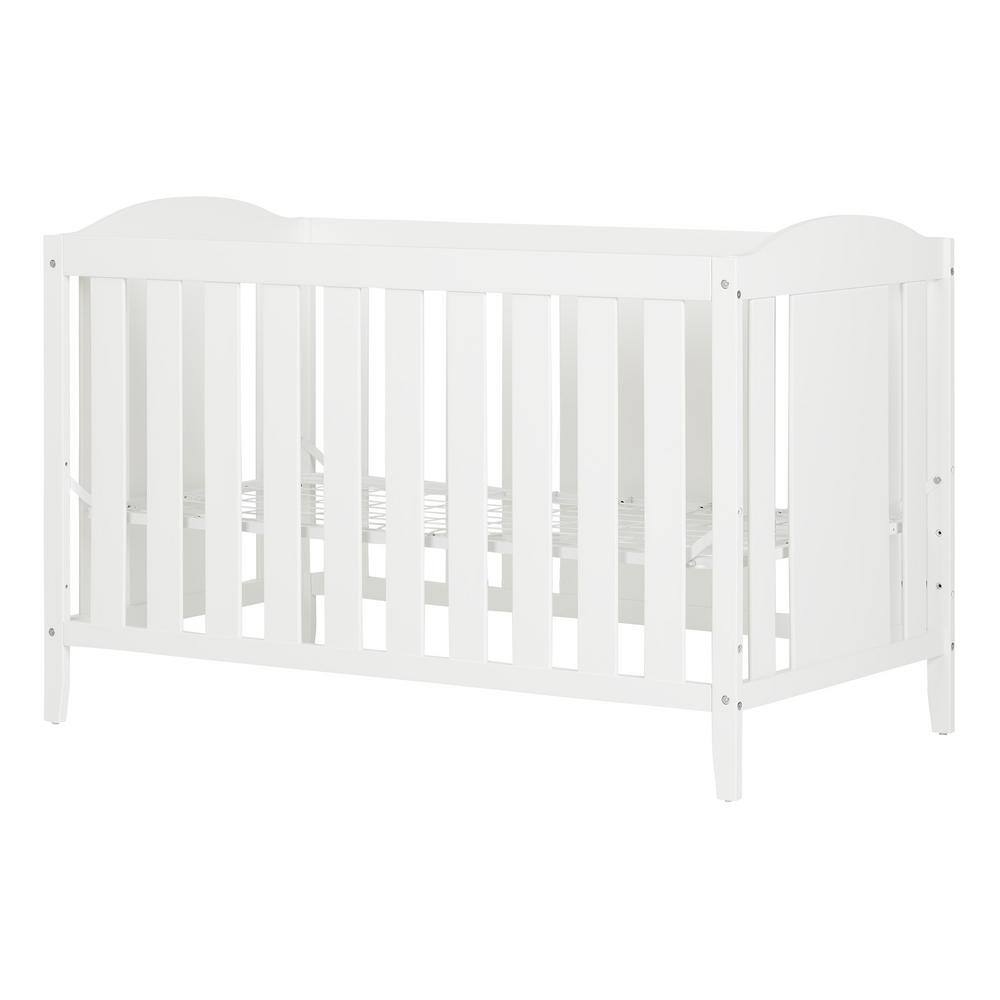 White Pine 3-in-1 Convertible Crib with Toddler Rail
