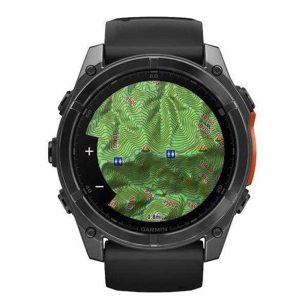 Garmin fenix 8 AMOLED Multisport 51-mm GPS Watch with Silicone