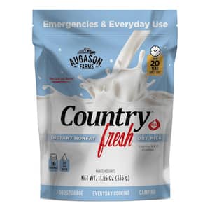 11.8 oz. Country Fresh Instant Nonfat Dry Milk Powder, Resealable Pouch