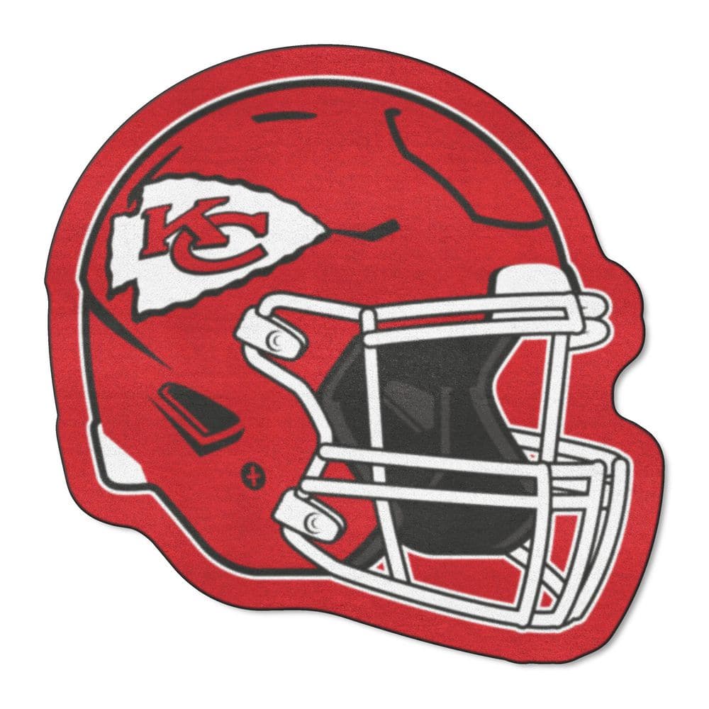 Fanmats Kansas City Chiefs Mascot Mat - Helmet