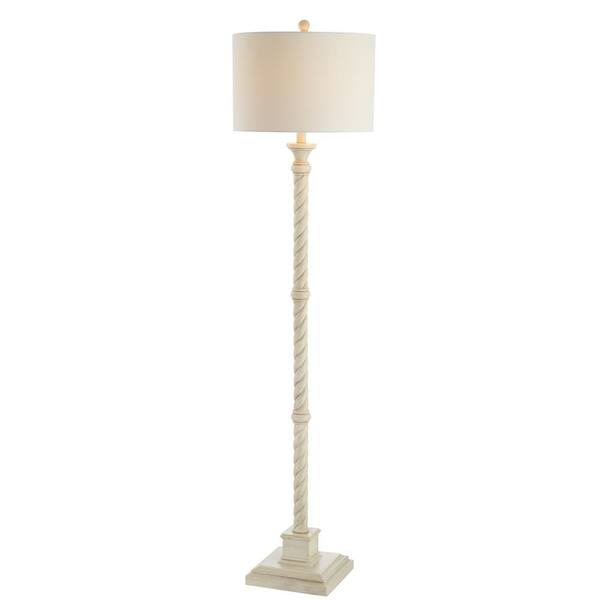 Safavieh-G Sunlight Floor Lamp Natural Reading Light Home Furniture Dual Bulb BD 