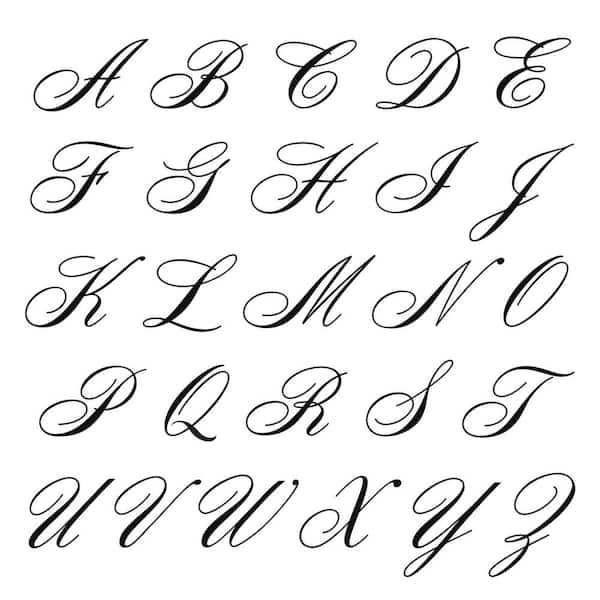 Silver Letters - Double J Saddlery