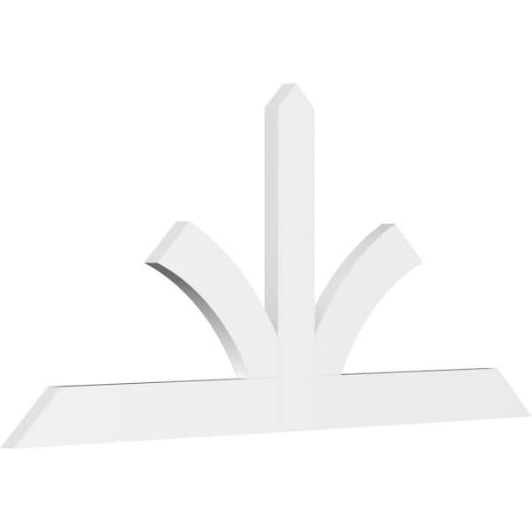 Ekena Millwork Richland 84 in. W x 38.5 in. H x 2 in. D Signature Polyurethane Bracket