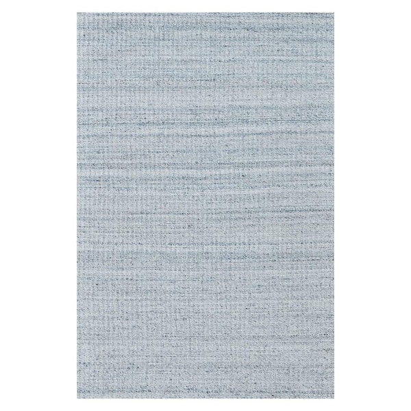 Atlantic 2x3 Area Rug Sky Blue Yarn Rectangle Medium Pile Heathered Pattern Rugs for Living Room Dining Room Bedroom