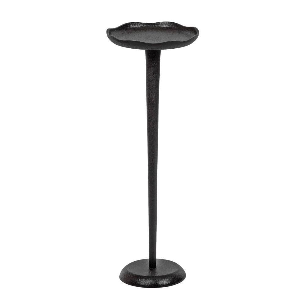Alessia 8.00 in. Bronze Round Metal End Table