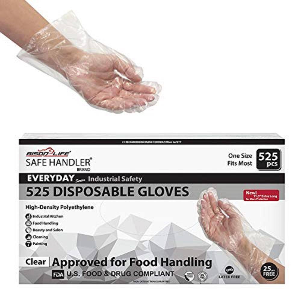 clean ones disposable hdpe poly gloves