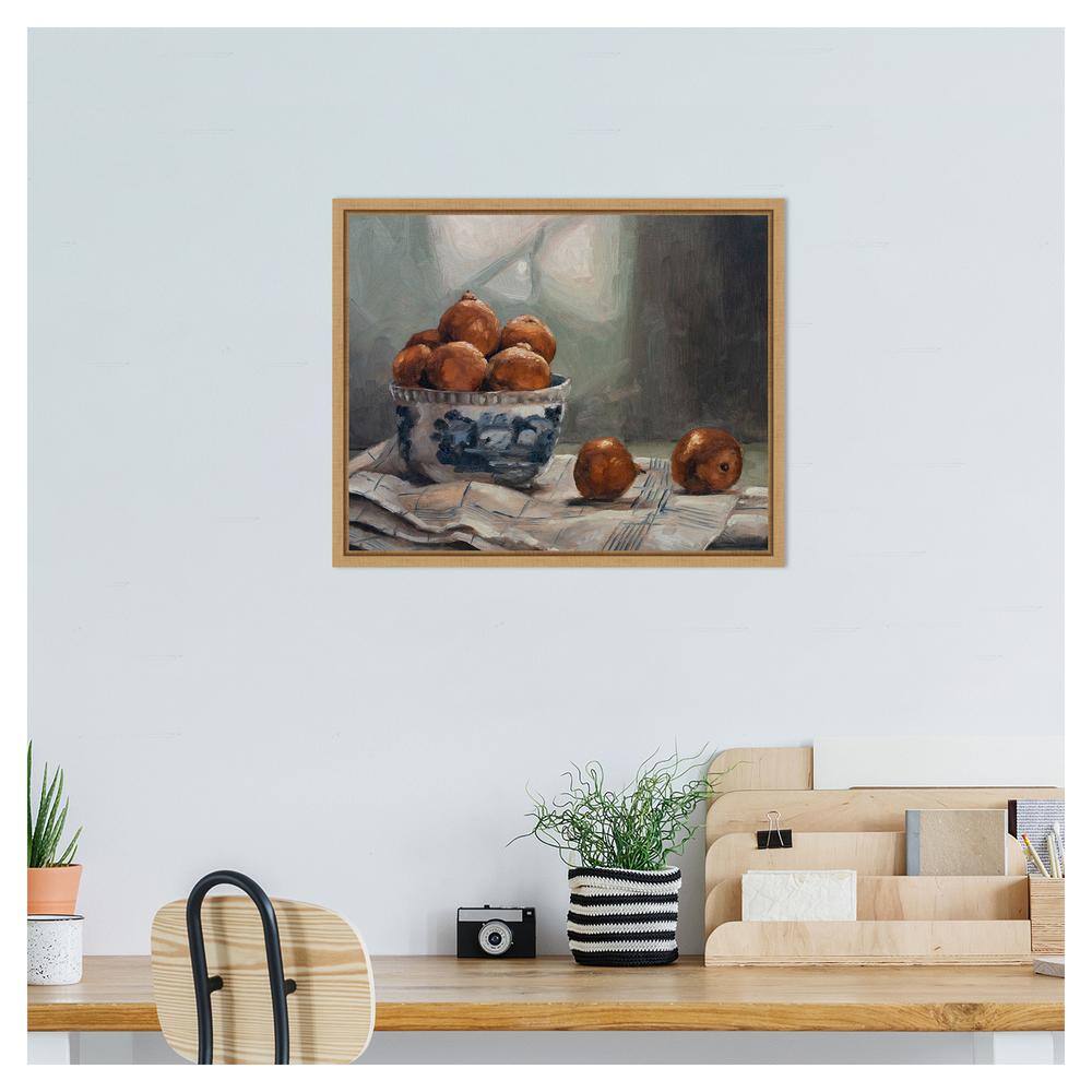 Marian Parsons Realism Art Brown Floater Frame Canvas Print