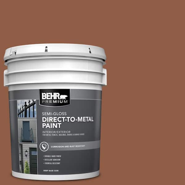 BEHR PREMIUM 5 gal. #PPU3-18 Artisan Semi-Gloss Direct to Metal Interior/Exterior Paint
