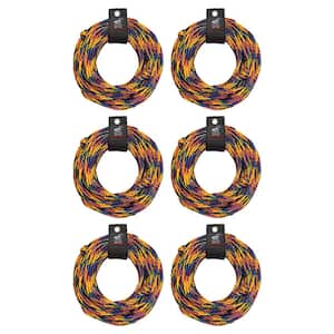60 ft. L 2375 lbs. Strength 2 Rider Tube Tow Rope (6-Pack)