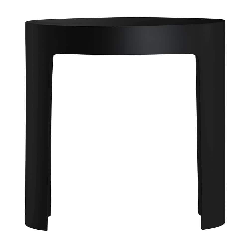 Black Matte Resin Bathroom Shower Bench