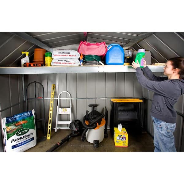 Steel Attic/Workbench Frame Kit for 10 ft. Storage Building