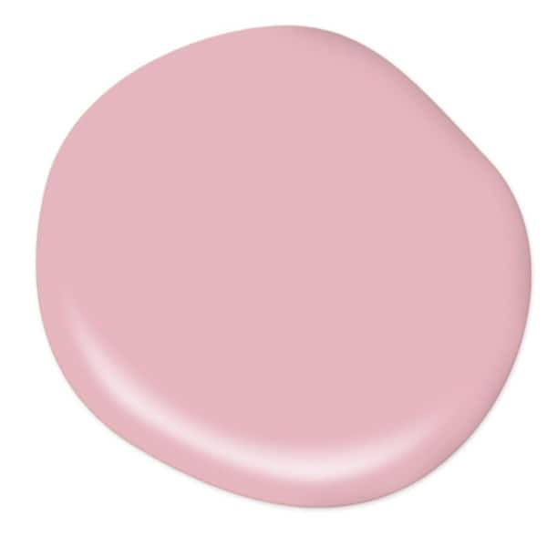 BEHR PREMIUM PLUS 1 gal. #M140-3 Premium Pink Satin Enamel Low Odor  Interior Paint & Primer 740001 - The Home Depot