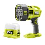 ONE+ 18V Cordless 2-Tool Combo Kit with Compact Area Light and Hybrid LED Spotlight (Tools Only)