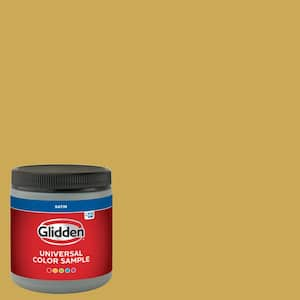 8 oz. PPG1107-6 Glorious Gold Satin Interior Paint Sample